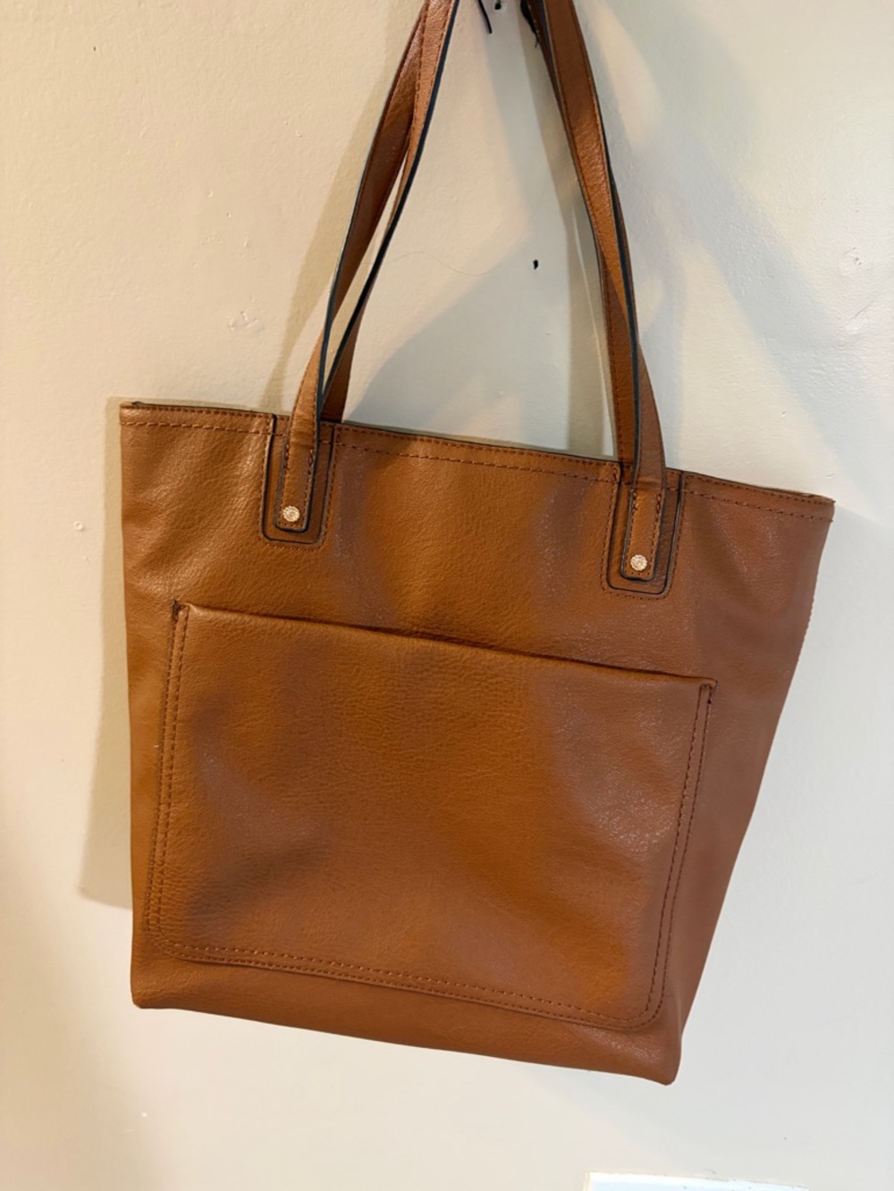 LC Lauren Conrad Brown Tote Shoulder Bag